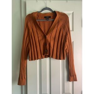 Forever21 Rust Cardigan
